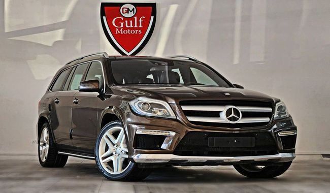 Used Mercedes-Benz GL-Class 500 II (X166), 4.7 l, 2013 in Dubai by Gulf Motors, Brown color. GCC Specs | AUTO.AE