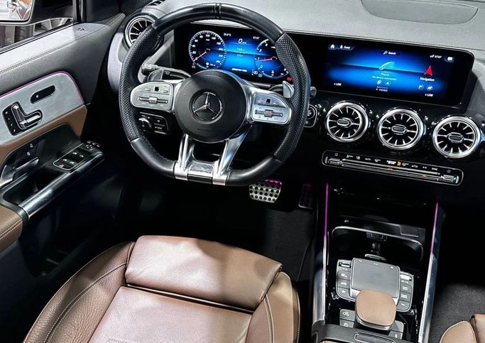 Used Mercedes-Benz GLA AMG 35 AMG II (H247), 2.0 l, 2022 in Dubai by The One Motors, Brown color. American Specs | AUTO.AE