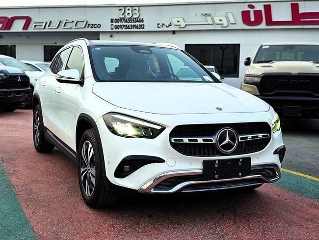 New Mercedes-Benz GLA 200 II (H247) Facelift, 1.3 l, 2025 in Dubai by Soltan Auto, White color. Other | AUTO.AE
