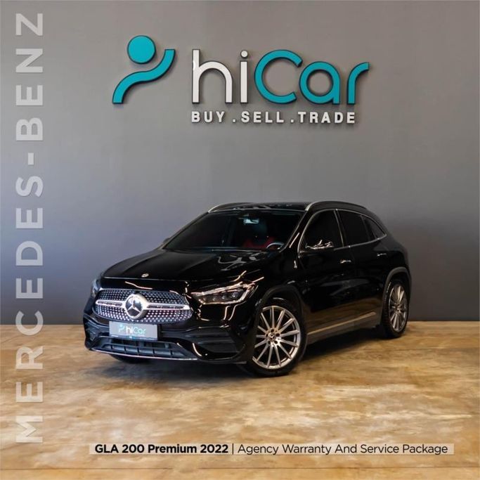 Used Mercedes-Benz GLA 200 II (H247), 1.3 l, 2022 in Dubai by Hi Car Approved Pre-Owned Cars Showroom, Black color. GCC Specs | AUTO.AE | Listing #264514