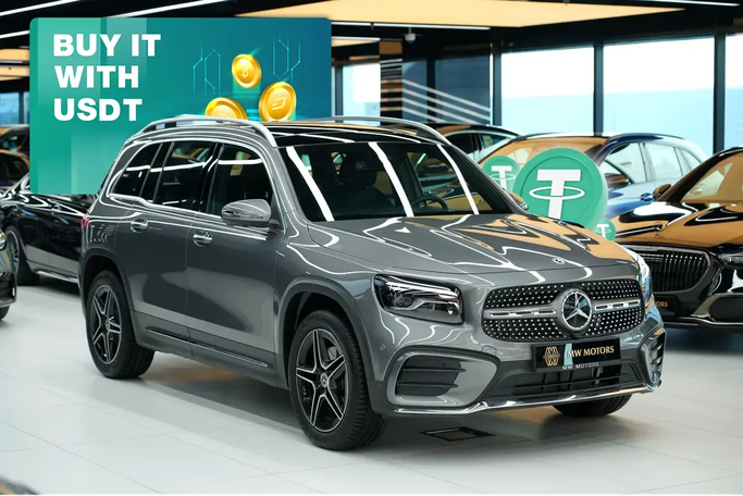 New Mercedes-Benz GLB 200 I (X247) Facelift, 1.3 l, 2025 in Dubai by MW Motors , Grey color. GCC Specs | AUTO.AE | Listing #264775