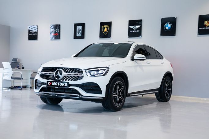 Used Mercedes-Benz GLC Coupe 300 II (C254), 2.0 l, 2023 in Dubai by C7 Motors, White color. Korean Specs | AUTO.AE
