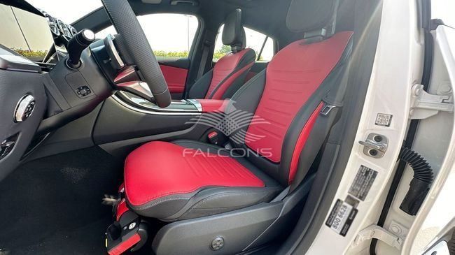 New Mercedes-Benz GLC Coupe 200 II (C254), 2.0 l, 2025 in Dubai by Falcons GT Motors FZCO, White color. GCC Specs | AUTO.AE