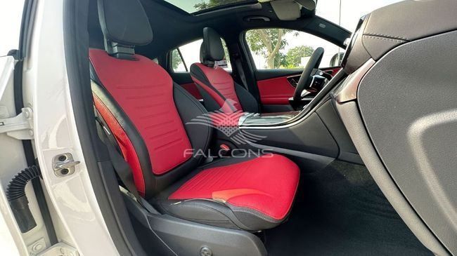 New Mercedes-Benz GLC Coupe 200 II (C254), 2.0 l, 2025 in Dubai by Falcons GT Motors FZCO, White color. GCC Specs | AUTO.AE