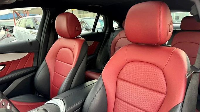 Used Mercedes-Benz GLC Coupe 200 I (C253) Facelift, 2.0 l, 2020 in Dubai by Ignite Used Cars, White color. GCC Specs | AUTO.AE