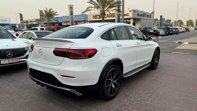 Used Mercedes-Benz GLC Coupe 200 I (C253) Facelift, 2.0 l, 2020 in Dubai by Ignite Used Cars, White color. GCC Specs | AUTO.AE