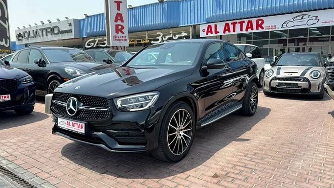 Used Mercedes-Benz GLC Coupe 200 I (C253) Facelift, 2.0 l, 2022 in Dubai by Ignite Used Cars, Black color. GCC Specs | AUTO.AE