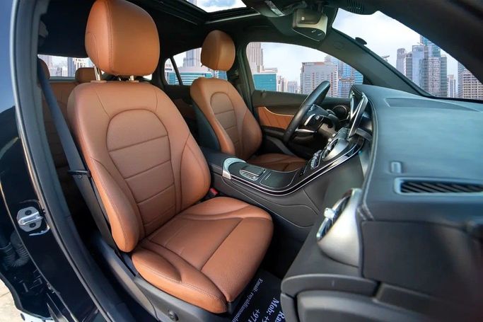 Used Mercedes-Benz GLC Coupe 200 I (C253) Facelift, 2.0 l, 2022 in Dubai by Royal Diamond Motors, Black color. GCC Specs | AUTO.AE