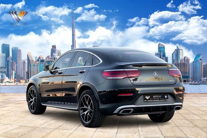 Used Mercedes-Benz GLC Coupe 200 I (C253) Facelift, 2.0 l, 2022 in Dubai by Royal Diamond Motors, Black color. GCC Specs | AUTO.AE