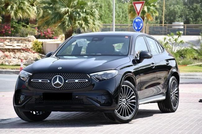 Новый Mercedes-Benz GLC Coupe 200 II (C254), 2.0 л, 2025 в Дубае от AL REEM AUTO Черный цвет. GCC | AUTO.AE