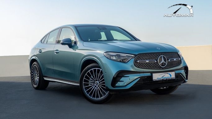 Новый Mercedes-Benz GLC Coupe 200 II (C254), 2.0 л, 2026 в Дубае от Automax® Бирюзовый цвет. GCC | AUTO.AE