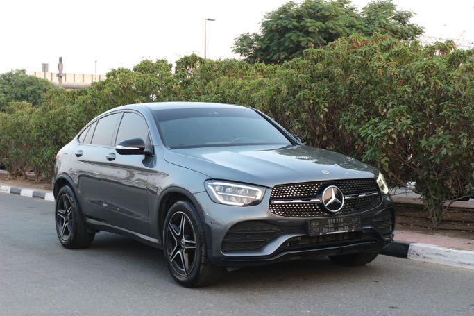 Used ⁦Mercedes-Benz GLC Coupe 200 I (C253) Facelift, 2.0 l, 2022⁩ in UAE, Dubai by Power Wagon Motors, Grey color. European Specs | AUTO.AE | Listing #288689