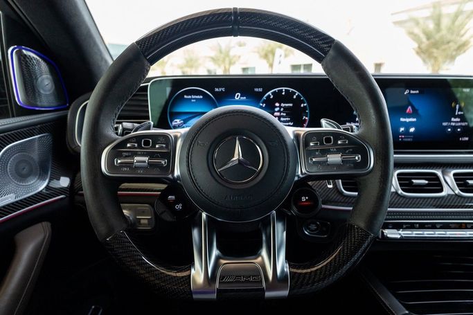 Used Mercedes-Benz GLE AMG 63 AMG S II (V167), 4.0 l, 2021 in Dubai by Linda Cars, White color. Canadian Specs | AUTO.AE