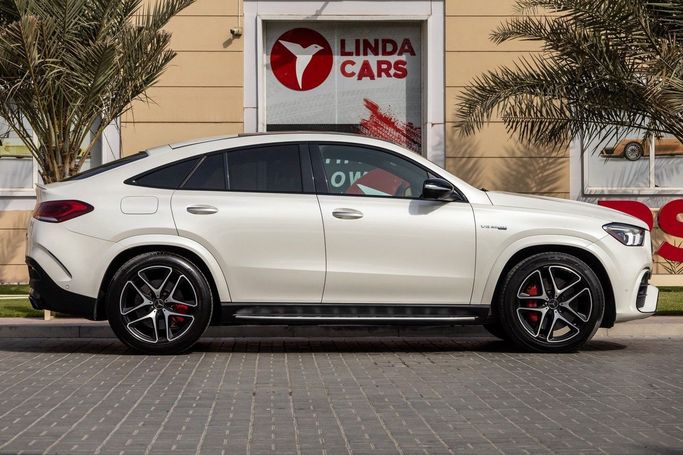 Used Mercedes-Benz GLE AMG 63 AMG S II (V167), 4.0 l, 2021 in Dubai by Linda Cars, White color. Canadian Specs | AUTO.AE