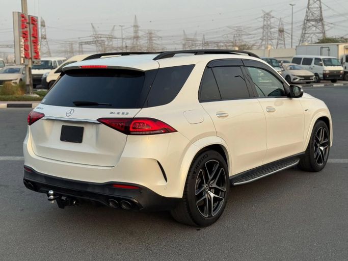 Used Mercedes-Benz GLE AMG 53 AMG II (V167), 3.0 l, 2020 in Dubai by Saeed Auto, White color. Japanese Specs | AUTO.AE