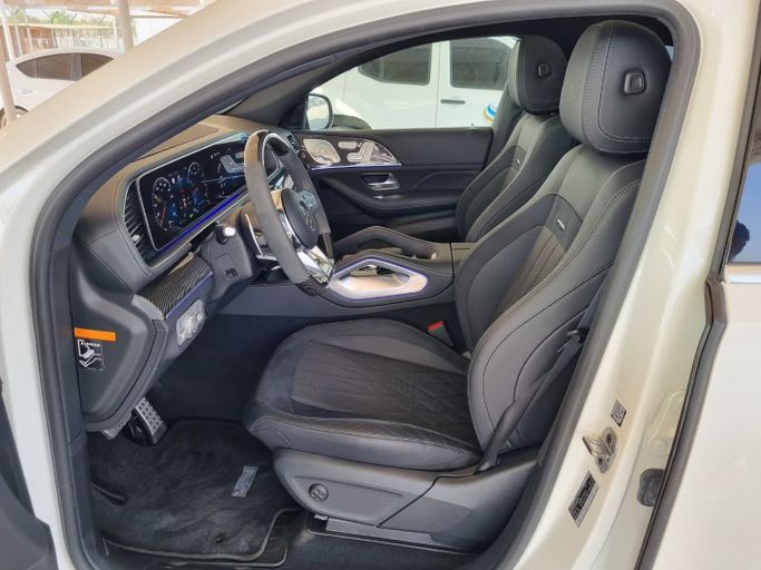 Used Mercedes-Benz GLE AMG 63 AMG S II (V167) Facelift, 4.0 l, 2023 in Dubai by Saeed Auto, White color. Japanese Specs | AUTO.AE