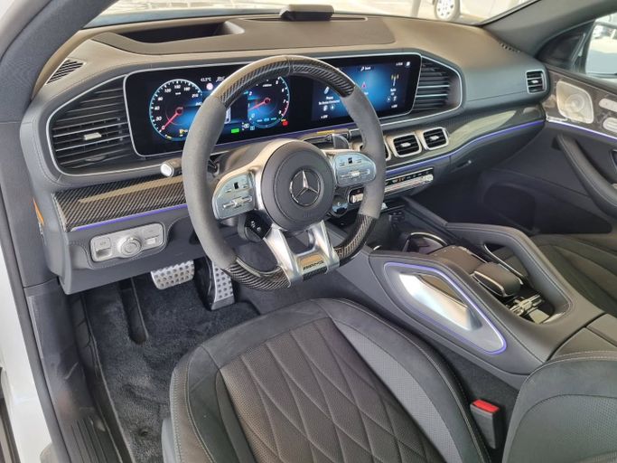 Used Mercedes-Benz GLE AMG 63 AMG S II (V167) Facelift, 4.0 l, 2023 in Dubai by Saeed Auto, White color. Japanese Specs | AUTO.AE