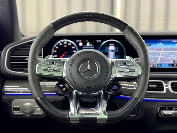 Used Mercedes-Benz GLE Coupe AMG 53 AMG II (C167), 3.0 l, 2020 in Dubai by Zeus Motors, White color. GCC Specs | AUTO.AE