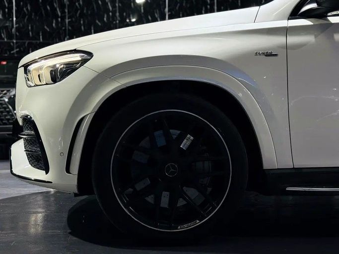 Used Mercedes-Benz GLE Coupe AMG 53 AMG II (C167), 3.0 l, 2020 in Dubai by Zeus Motors, White color. GCC Specs | AUTO.AE