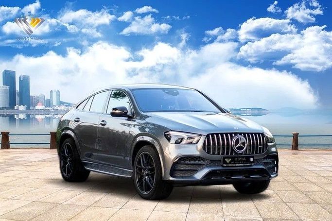 Used Mercedes-Benz GLE Coupe AMG 53 AMG II (C167), 3.0 l, 2020 in Dubai by Royal Diamond Motors, Silver color. GCC Specs | AUTO.AE