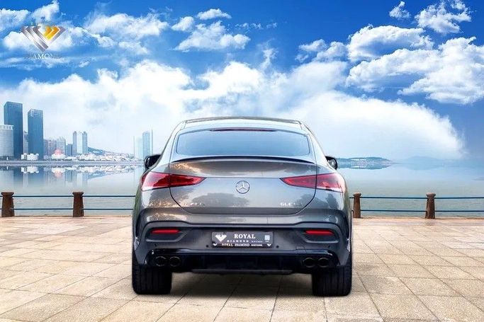Used Mercedes-Benz GLE Coupe AMG 53 AMG II (C167), 3.0 l, 2020 in Dubai by Royal Diamond Motors, Silver color. GCC Specs | AUTO.AE