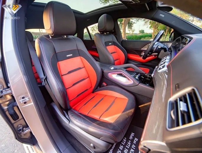 Used Mercedes-Benz GLE Coupe AMG 53 AMG II (C167), 3.0 l, 2023 in Dubai by Royal Diamond Motors, Silver color. GCC Specs | AUTO.AE