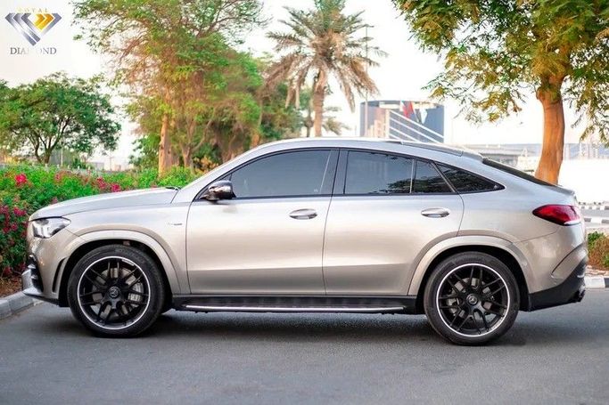 Used Mercedes-Benz GLE Coupe AMG 53 AMG II (C167), 3.0 l, 2023 in Dubai by Royal Diamond Motors, Silver color. GCC Specs | AUTO.AE