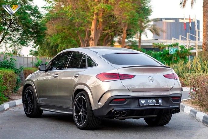 Used Mercedes-Benz GLE Coupe AMG 53 AMG II (C167), 3.0 l, 2023 in Dubai by Royal Diamond Motors, Silver color. GCC Specs | AUTO.AE
