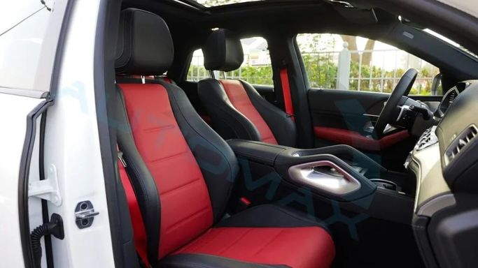 New Mercedes-Benz GLE Coupe 450 II (C167) Facelift, 2.5 l, 2025 in Dubai by Auto Max Group, White color. GCC Specs | AUTO.AE