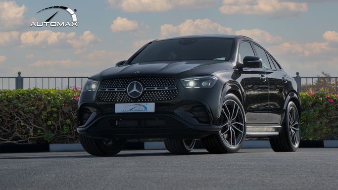 جديدة Mercedes-Benz GLE Coupe 450 II (C167) فيس ليفت II (C167), 3.0 l, 2026 في في دبي من Automax®، اللون أسود. مواصفات الخليج | AUTO.AE