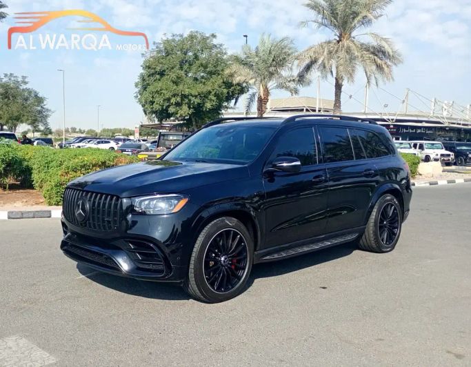 جديدة Mercedes-Benz GLS AMG 63 AMG II (X167), 4.0 l, 2021 في في دبي من Al Warqa Used Cars LLC، اللون أسود. المواصفات الأمريكية | AUTO.AE