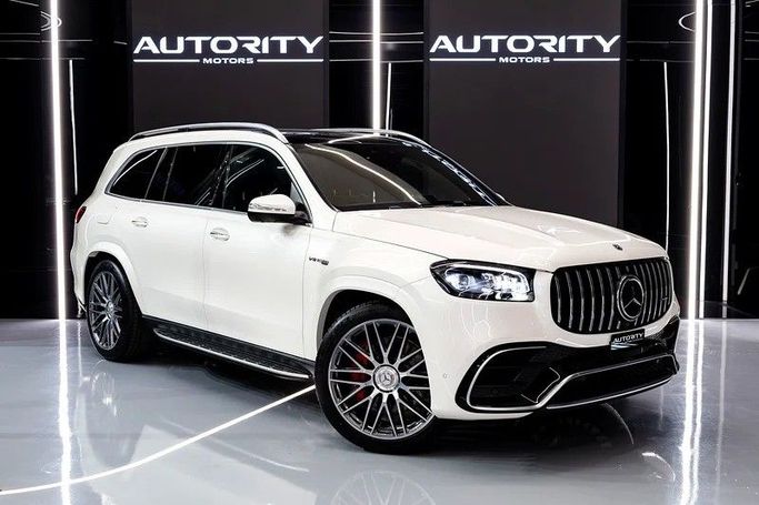 مستعملة Mercedes-Benz GLS AMG 63 AMG II (X167), 4.0 l, 2021 في في دبي من Autority Motors، اللون أبيض. المواصفات اليابانية | AUTO.AE