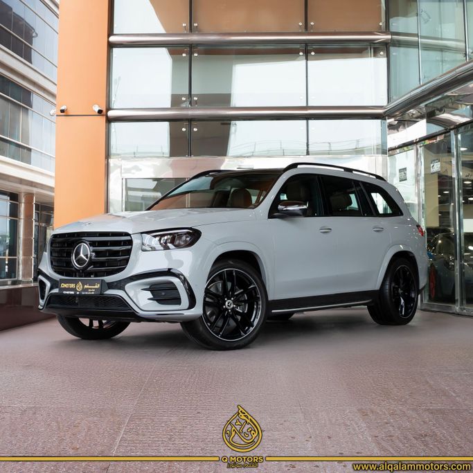 Used Mercedes-Benz GLS 580 II (X167) Facelift, 4.0 l, 2024 in Dubai by Q Motors, Grey color. GCC Specs | AUTO.AE