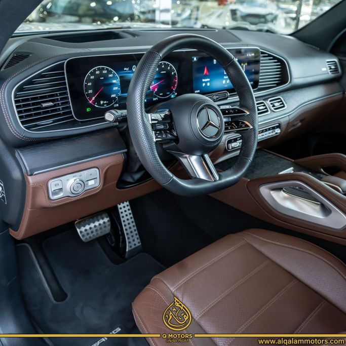 Used Mercedes-Benz GLS 580 II (X167) Facelift, 4.0 l, 2024 in Dubai by Q Motors, Grey color. GCC Specs | AUTO.AE