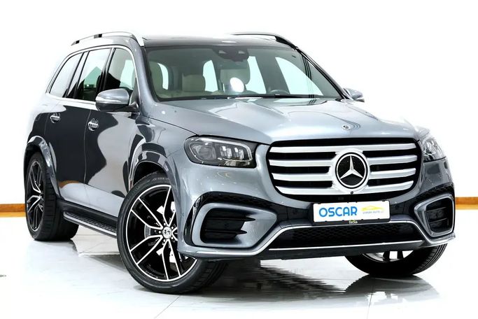 مستعملة Mercedes-Benz GLS 450 فيس ليفت II (X167) II (X167), 3.0 l, 2024 في في دبي من Oscar Motors، اللون رمادي. مواصفات الخليج | AUTO.AE | إعلان #256491