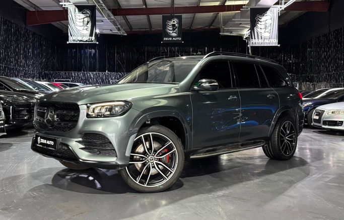 مستعملة Mercedes-Benz GLS 580 II (X167), 4.0 l, 2020 في في الإمارات, دبي من Zeus Motors، اللون رمادي. مواصفات الخليج | AUTO.AE | إعلان #274631