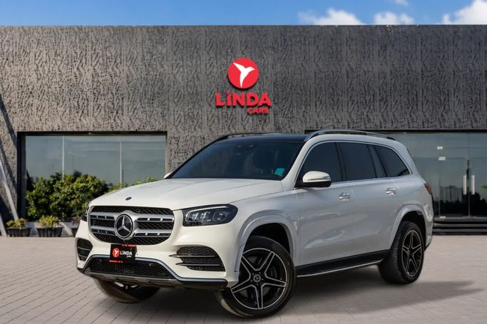 مستعملة ⁦Mercedes-Benz GLS 450 II (X167)، 3.0 l، 2019⁩ في في الإمارات, دبي من Linda Cars، اللون أبيض. مواصفات الخليج | AUTO.AE | إعلان #289569