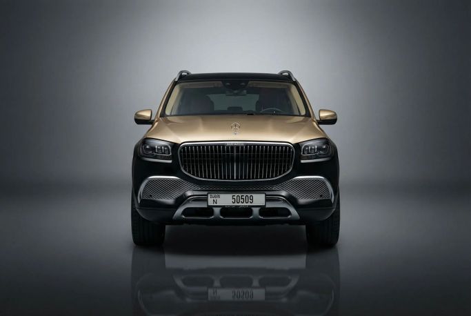 Mercedes-Benz Maybach GLS 600 I, 2023  دفع رباعي 5 أبواب للتأجير في في دبي من Rotana Star Rent a Car، اللون أسود | AUTO.AE