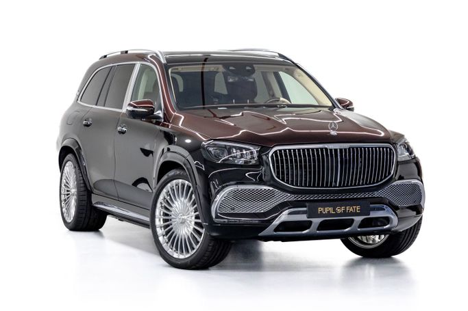 Подержанный Mercedes-Benz Maybach GLS 600 I, 4.0 л, 2021 в Дубае от PUPIL OF FATE MOTORS Тёмно-бордовый цвет. Европейская | AUTO.AE