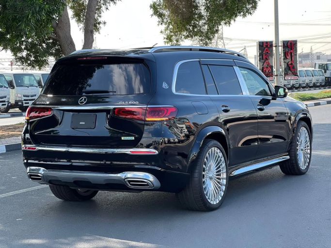 Used Mercedes-Benz Maybach GLS 600 I Facelift, 4.0 l, 2023 in Dubai by Saeed Auto, Black color. Japanese Specs | AUTO.AE