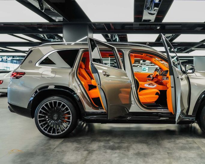 New Mercedes-Benz Maybach GLS 700 I, 4 l, 2021 in Dubai by Pearl Motors, Grey color. European Specs | AUTO.AE