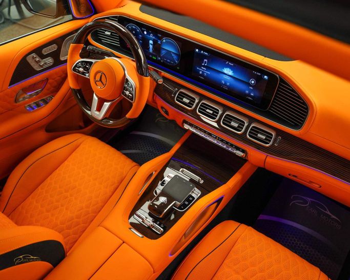 New Mercedes-Benz Maybach GLS 700 I, 4 l, 2021 in Dubai by Pearl Motors, Grey color. European Specs | AUTO.AE