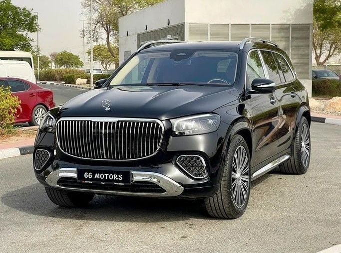 New Mercedes-Benz Maybach GLS 600 I Facelift, 4.0 l, 2025 in Dubai by 66 Motors, Black color. European Specs | AUTO.AE