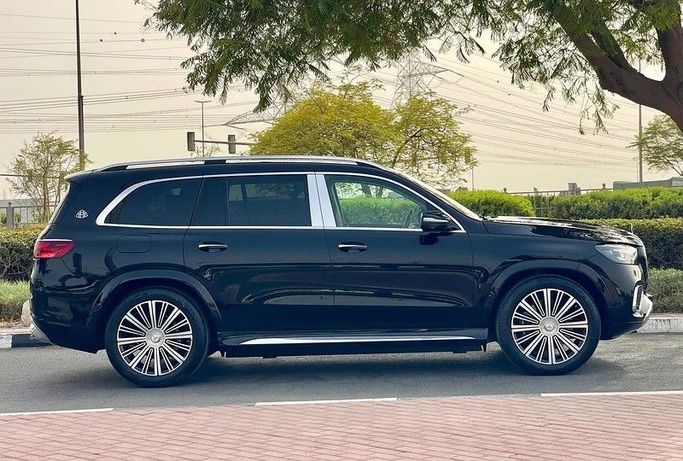 New Mercedes-Benz Maybach GLS 600 I Facelift, 4.0 l, 2025 in Dubai by 66 Motors, Black color. European Specs | AUTO.AE
