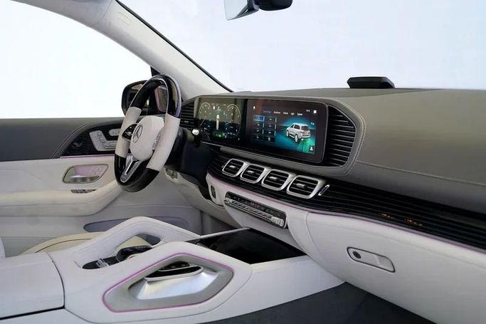 New Mercedes-Benz Maybach GLS 600 I Facelift, 4.0 l, 2023 in Dubai by Exotic Cars, Maroon color. Other | AUTO.AE