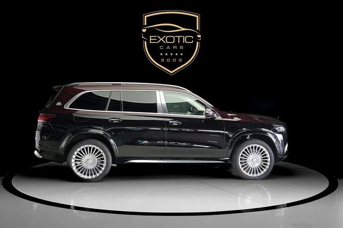 New Mercedes-Benz Maybach GLS 600 I Facelift, 4.0 l, 2023 in Dubai by Exotic Cars, Maroon color. Other | AUTO.AE