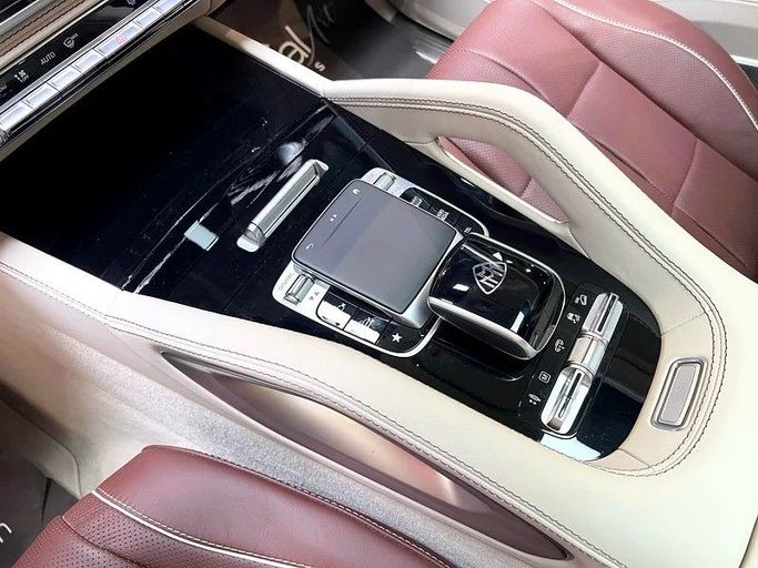 New Mercedes-Benz Maybach GLS 600 I, 4.0 l, 2021 in Dubai by Special Art Motors, White color. European Specs | AUTO.AE