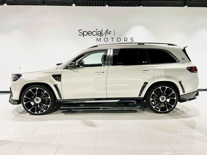 New Mercedes-Benz Maybach GLS 600 I, 4.0 l, 2021 in Dubai by Special Art Motors, White color. European Specs | AUTO.AE