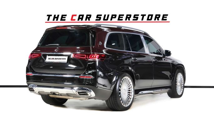 Подержанный Mercedes-Benz Maybach GLS 600 I, 4.0 л, 2021 в Дубае от The Car Superstore Черный цвет. GCC | AUTO.AE