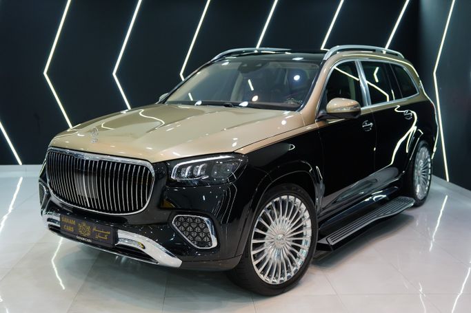 Подержанный Mercedes-Benz Maybach GLS 600 I Рестайлинг, 4.0 л, 2024 в Дубае от Sanam Cars Золотистый цвет. GCC | AUTO.AE | Объявление #272499